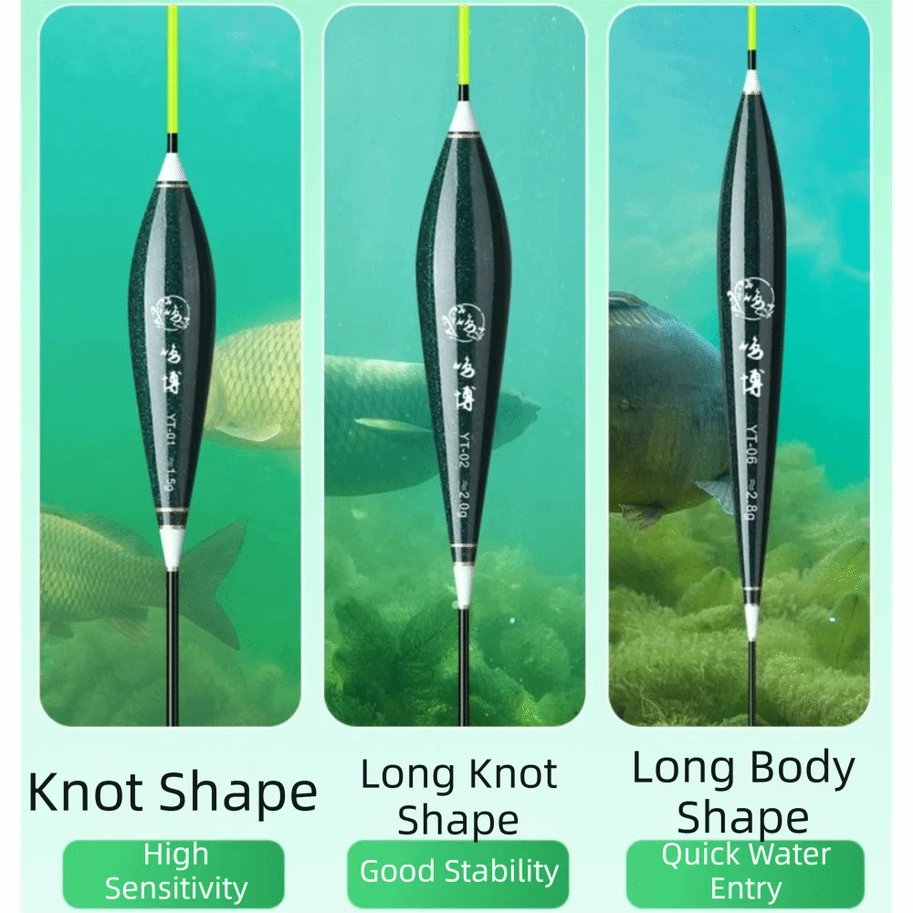 High Sensitivity Slip Drift Fishing Float Buoy Indicator Fishing Float Nixie