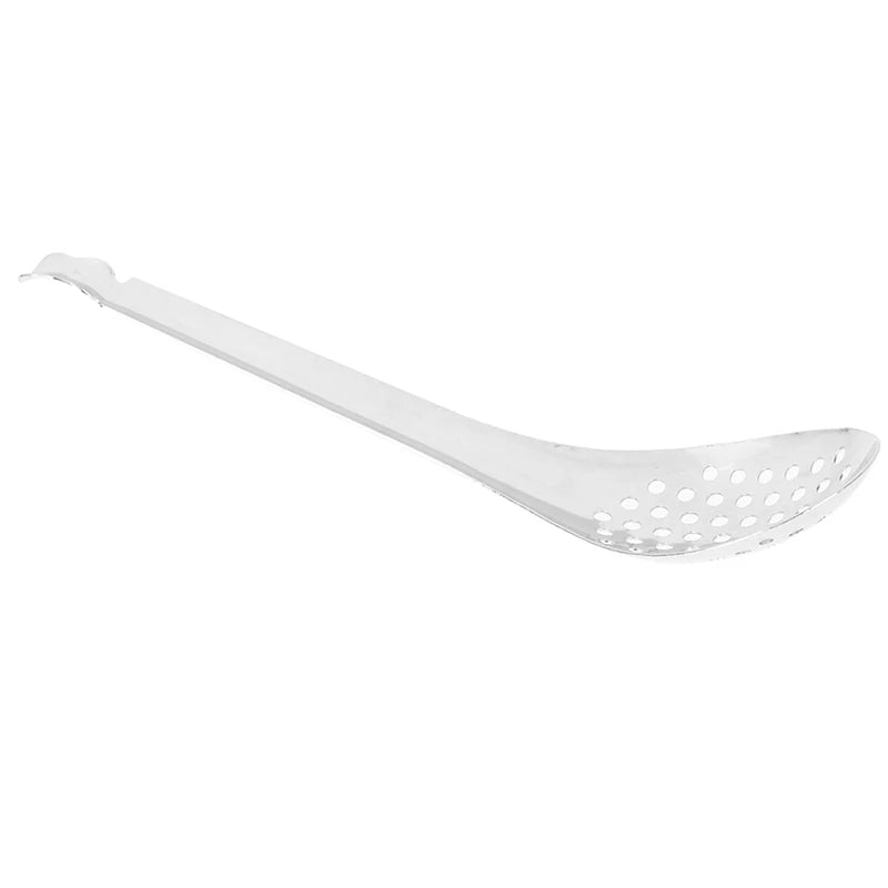 56-Hole Stainless Steel Caviar Spoon & Egg Yolk Separator Kitchen Strainer Spoon Nixie