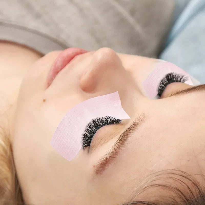 4 Rolls Microporous Eyelash Extension Tape – Pink Adhesive Eyelash Extension Tape Nixie