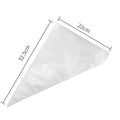 100Pcs Disposable Piping Bags – Leak-Proof, Anti-Burst Pastry Bags Disposable Piping Bags Nixie L
