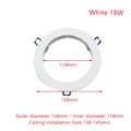 White LED Downlight Adapter Rings – Hole Enlarger & Spotlight Frames