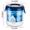 BPA-Free Yogurt Strainer – Homemade Greek Yogurt & Nut Milk Yogurt Strainer Nixie Blue