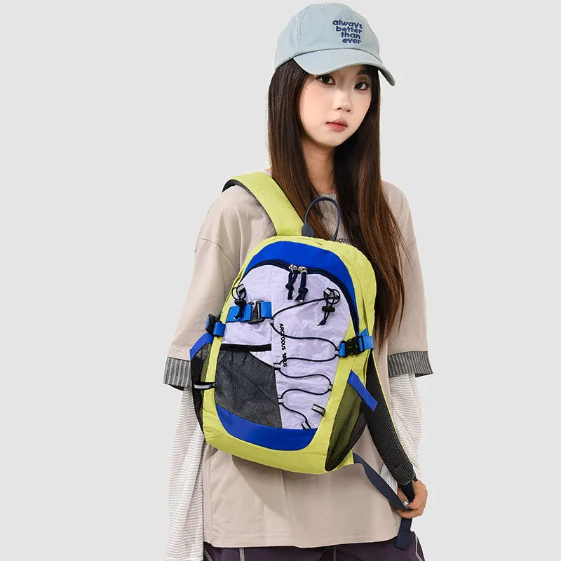 Nixie Color-Block Lightweight Hiking Backpack – Unisex