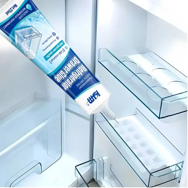 Refrigerator Sealing Repair Glue 25ML – Waterproof Caulk Adhesive Appliance Repair Caulk Nixie