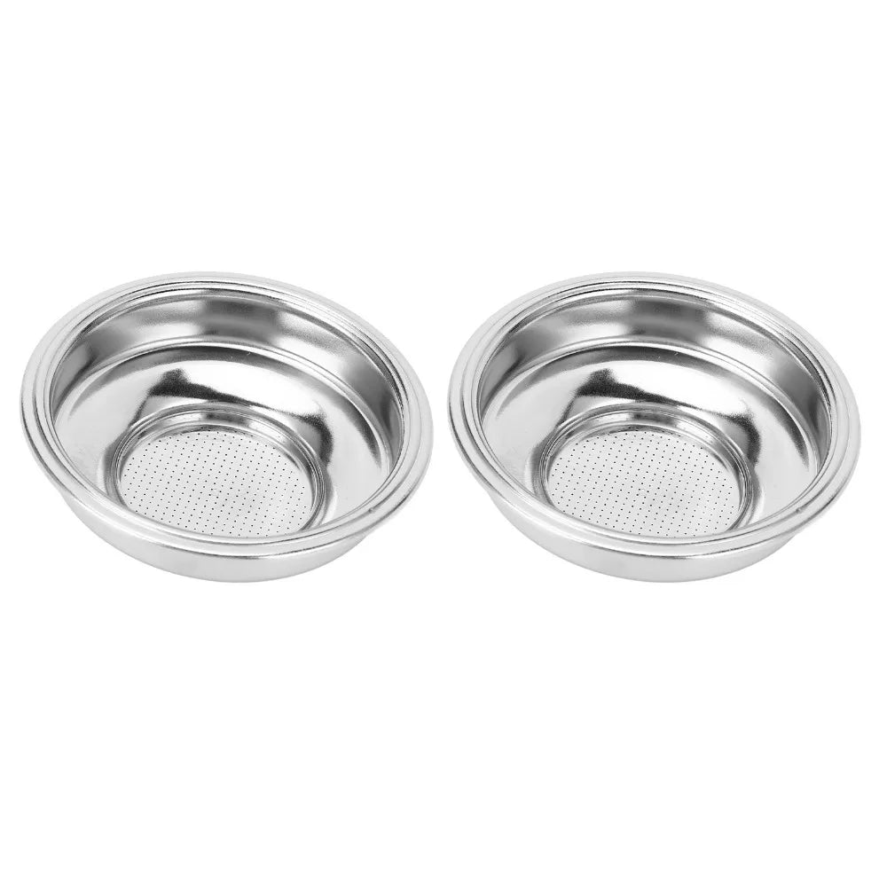 2-Pack 58mm Double Layer Espresso Filter Basket | Single Dose