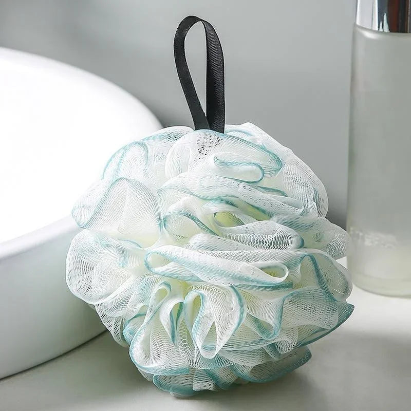 Large Mesh Bath Sponge Ball – Exfoliating Shower Scrubber Bath Sponge Scrubber Nixie Green