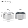 Aluminum Alloy HIFI Speaker Spike Isolation Feet Pad S/M/L Speaker Isolation Feet Nixie 1Pcs Silver Large