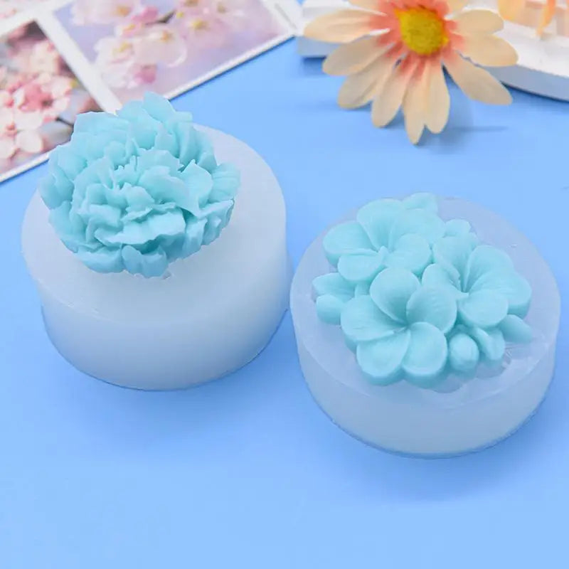 3D Carnation Flower Silicone Mold – Fondant, Chocolate & Cake Silicone Baking Mold Nixie