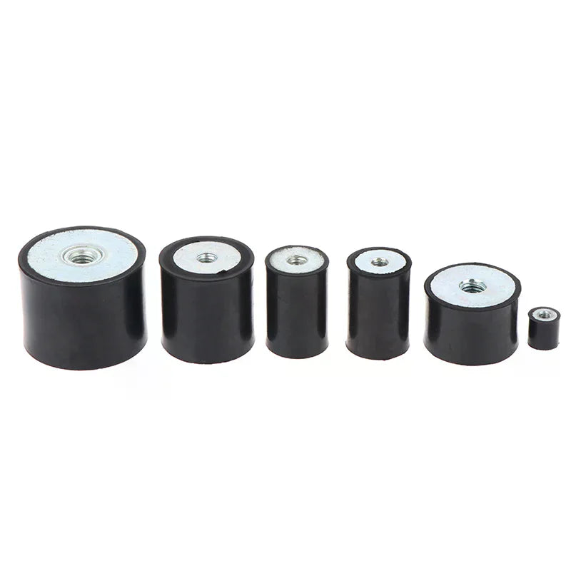 DD Style Rubber Anti-Vibration Mount Female Thread M4 M5 M6 M8 Rubber Vibration Mount Nixie