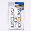 5-Pack Colorful Metal Towel Hanging Clips & Hook Organizer Towel Hanging Clips Nixie 5PCS