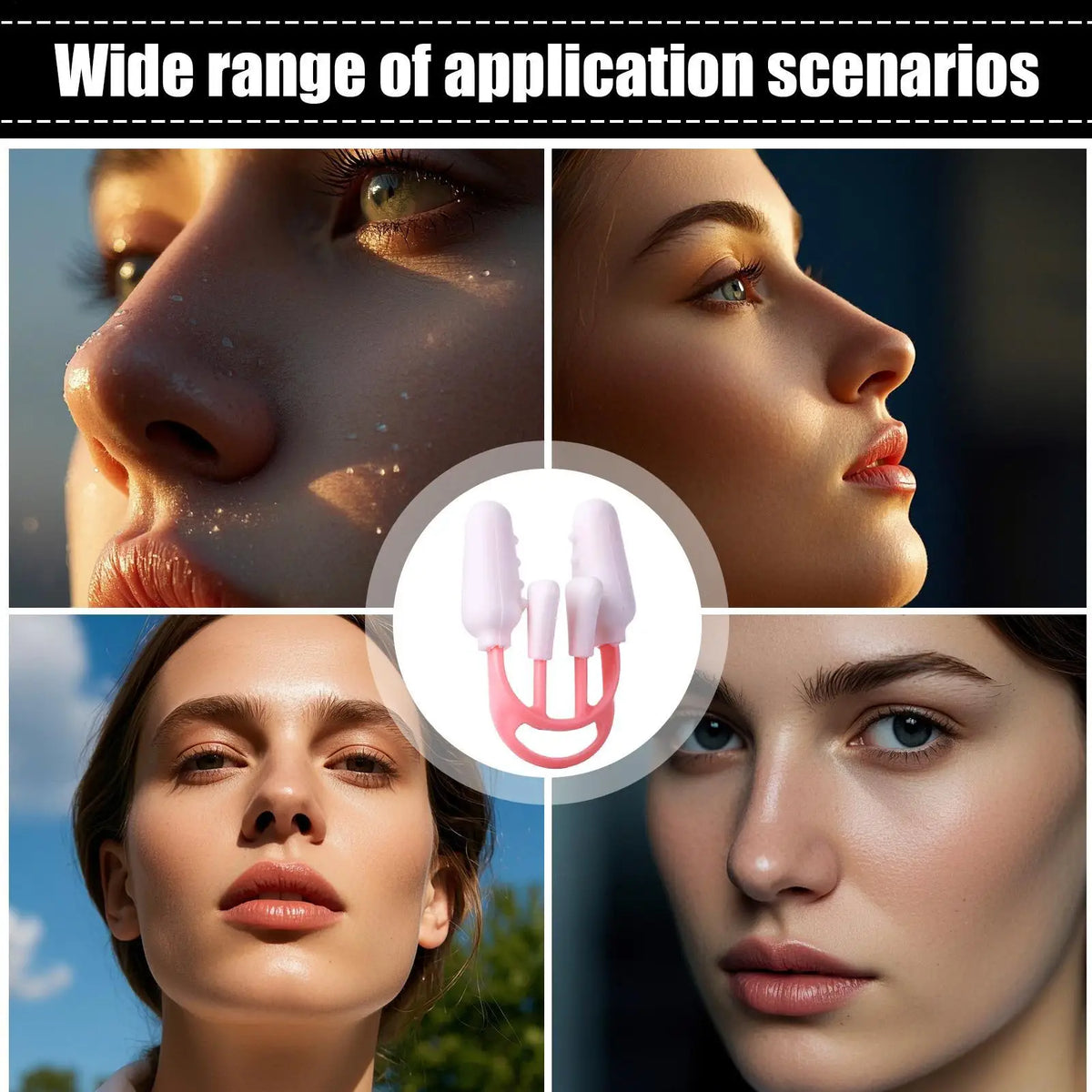Reusable Nose Shaper Clip & Straightener Tool | All Nose Shapes Nose Shaper Tool Nixie