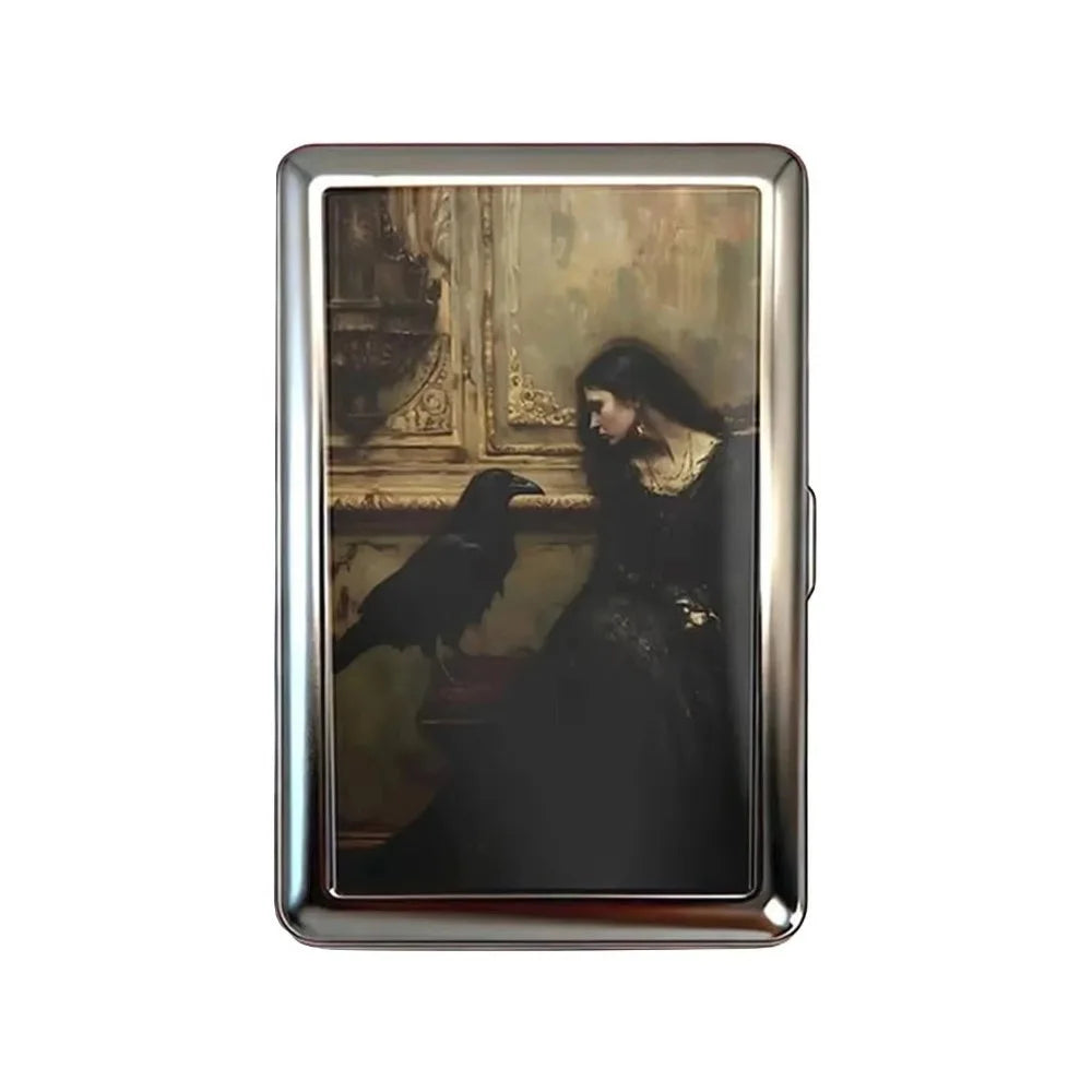 Vintage Metal Card Case – Snap ID & Credit Card Holder