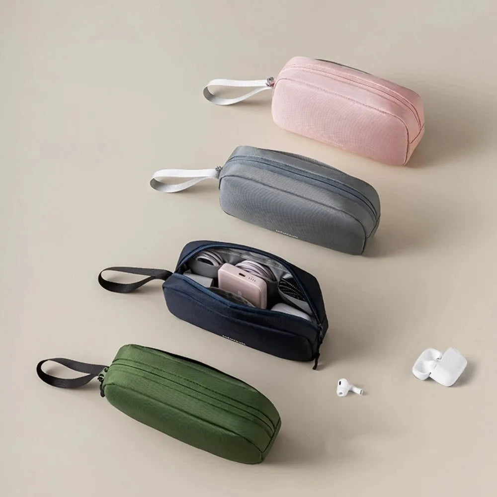 Water-Resistant Oxford Travel Cable Organizer Bag | Large Capacity