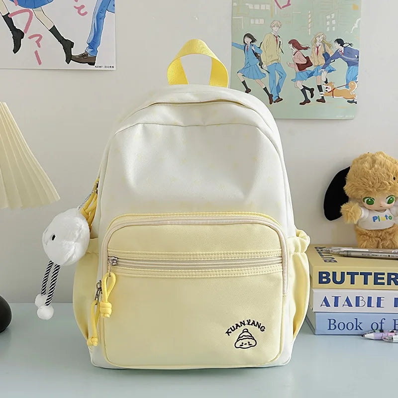 Girls' Lightweight Mini Backpack – Stylish School Daypack