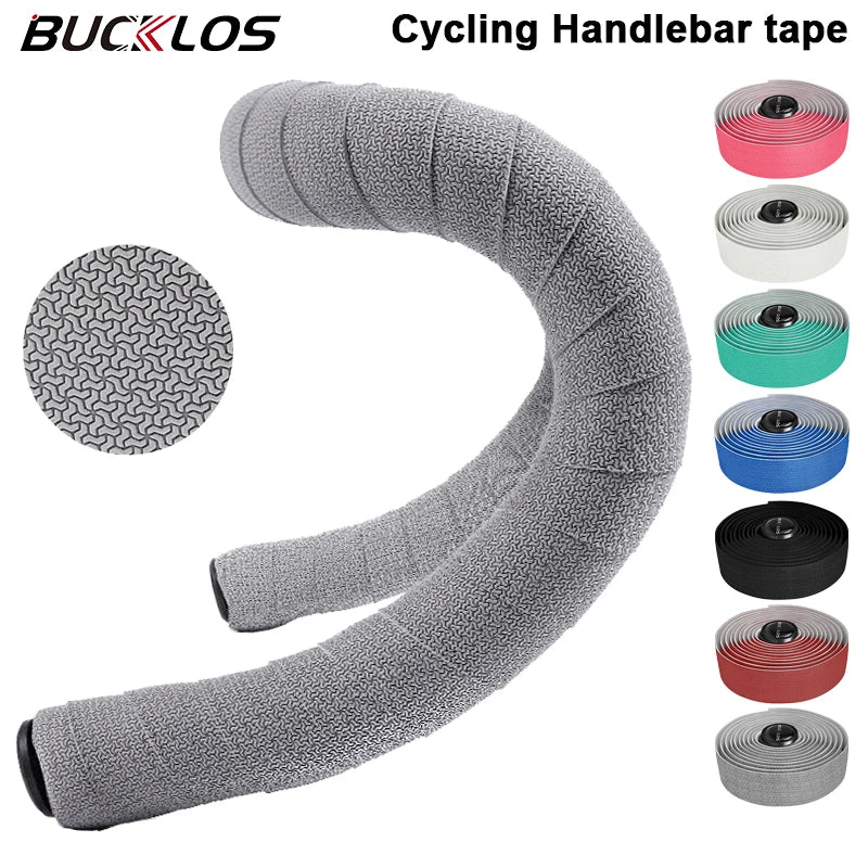 BUCKLOS Bike Bar Tape – Non-Slip Road & Gravel Handlebar Wrap Bike Handlebar Tape Nixie