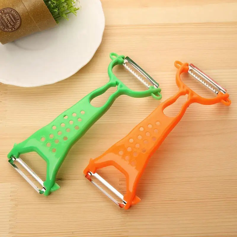 6-in-1 Dual Head Vegetable Peeler – Sharp Stainless Steel Vegetable Peeler Nixie