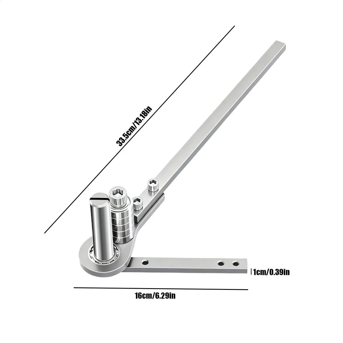 Manual Metal Bender 1–4.5mm Steel Plate Flat Iron Bending Machine Metal Bending Machine Nixie