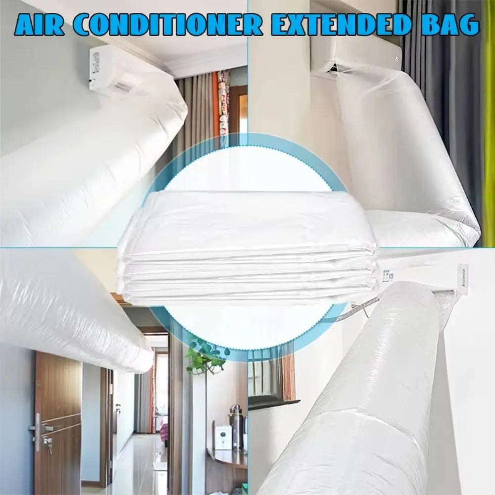 AC Air Guide Deflector Bag Flexible Conveyor Pipe 8M–20M AC Air Guide Pipe Nixie