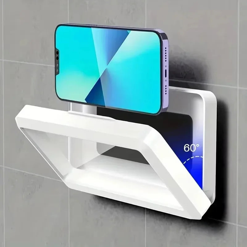 Waterproof Anti-Fog Shower Phone Holder | Wall Mount Case Shower Phone Holder Nixie