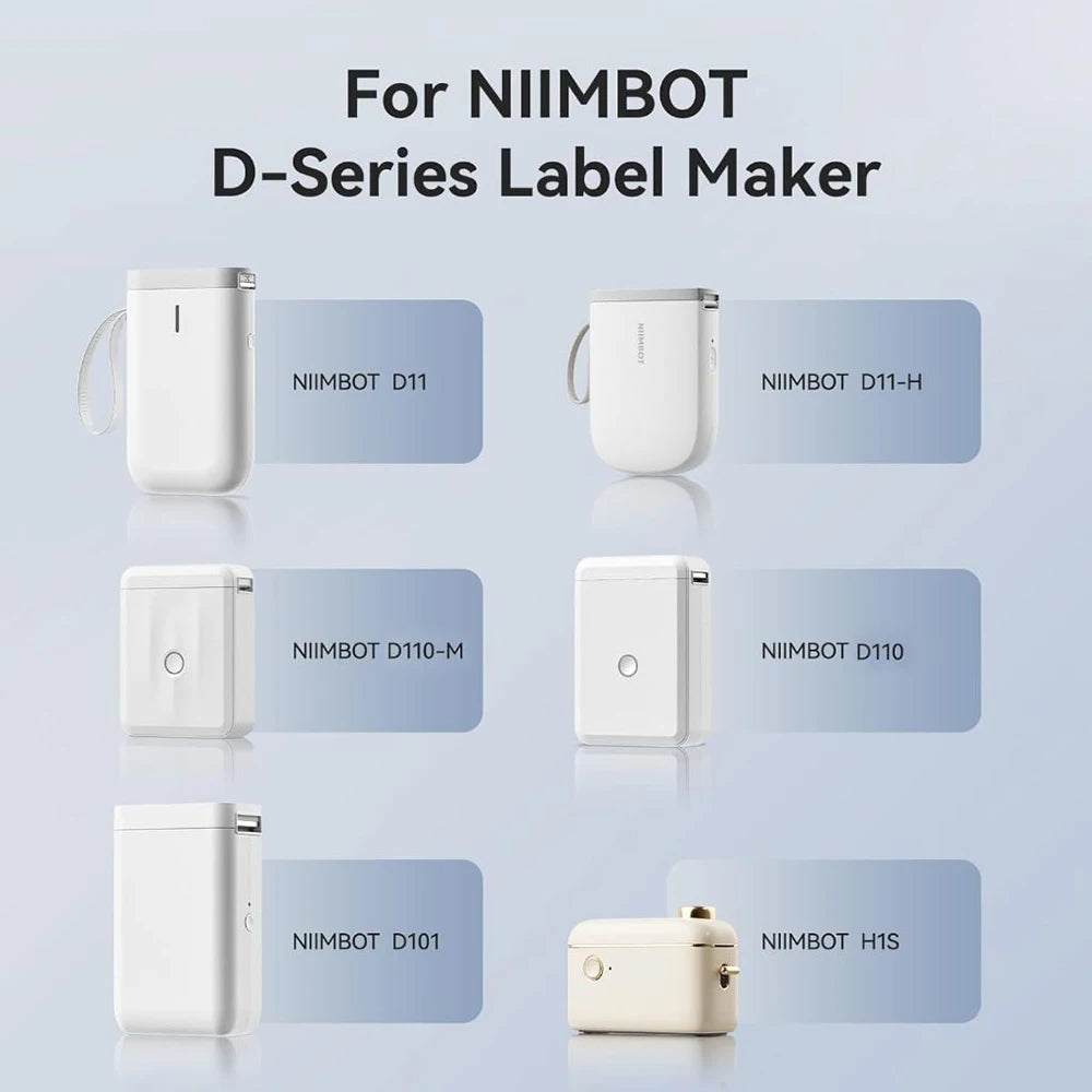 Niimbot Thermal Label Rolls for D11 D101 D110 H1 Printer Thermal Label Rolls Nixie