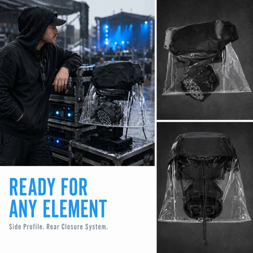 Waterproof Flame Retardant Stage Light Rain Cover – LED Par