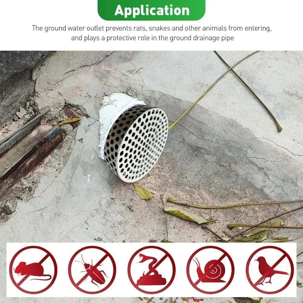 Stainless Steel Anti-Clog Floor Drain Strainer & Gutter Guard Floor Drain Strainer Nixie