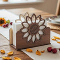 Wooden Sunflower Napkin Holder – Farmhouse Table Decor Napkin Holder Nixie Default Title