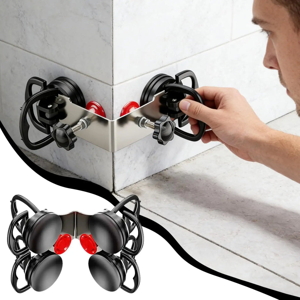 90° Heavy Duty Tile & Stone Seam Setter Suction Tool | Nixie Tile Seam Setter Tool Nixie