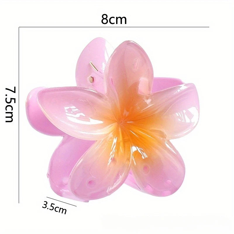 Flower Gradient Hair Claw Clip for Women & Girls Hair Claw Clip Nixie