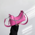 Women's Chain Crossbody Bag – Chic Shoulder & Underarm Purse Crossbody Shoulder Bag Nixie BB-526-Rose