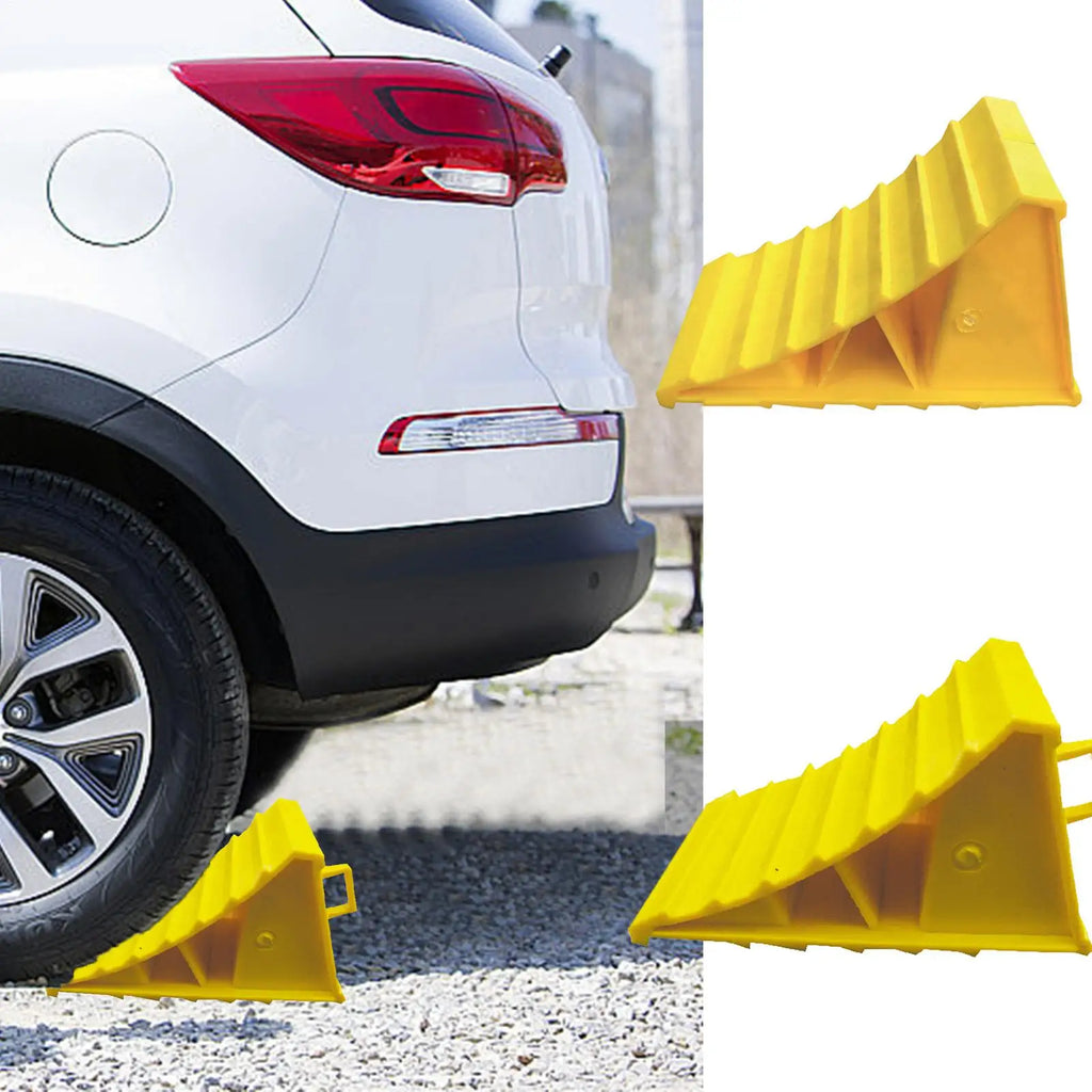 Portable Car Wheel Chock Anti-Slip Tire Stop Block & Parking Wedge Wheel Chock Nixie