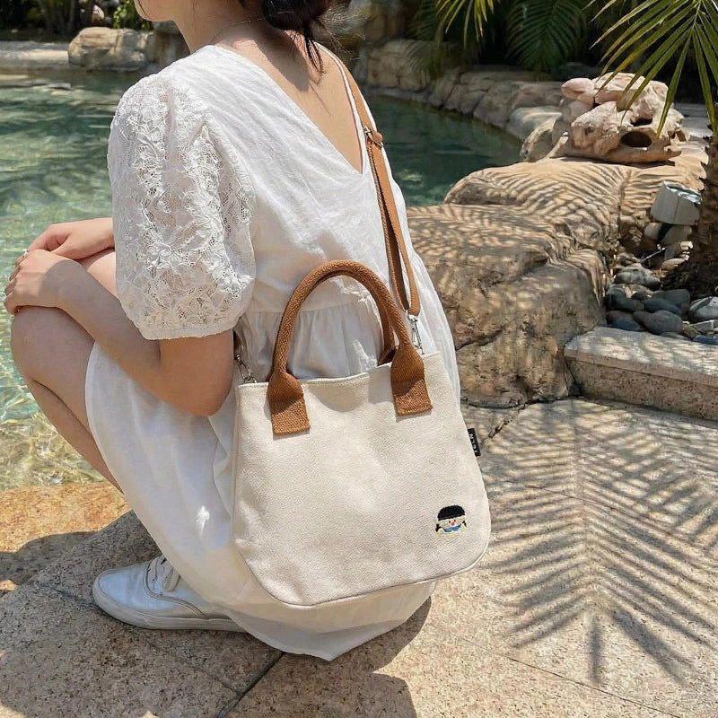 Women's Canvas Tote Bag – Trendy Casual Handbag for Daily Use Canvas Tote Bag Nixie