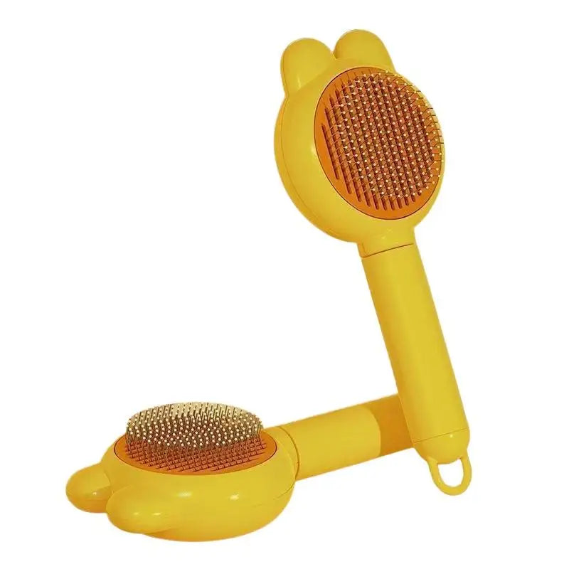 Self-Cleaning Pet Grooming Brush for Dogs & Cats Pet Grooming Brush Nixie