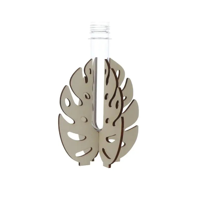 Wall Mounted Wooden Hydroponic Propagation Station Vase Hydroponic Plant Holder Nixie A2