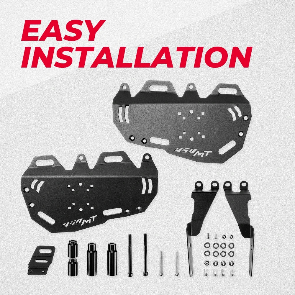 Luggage Rack for CFMOTO 450MT 2023-2025 | Aluminum Saddlebag Rack Motorcycle Luggage Rack Nixie