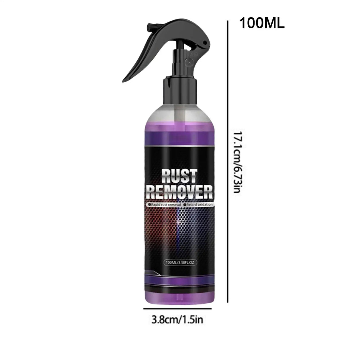 Car Rust Remover Spray – Auto Paint-Safe Metal Treatment 100ml Rust Remover Spray Nixie