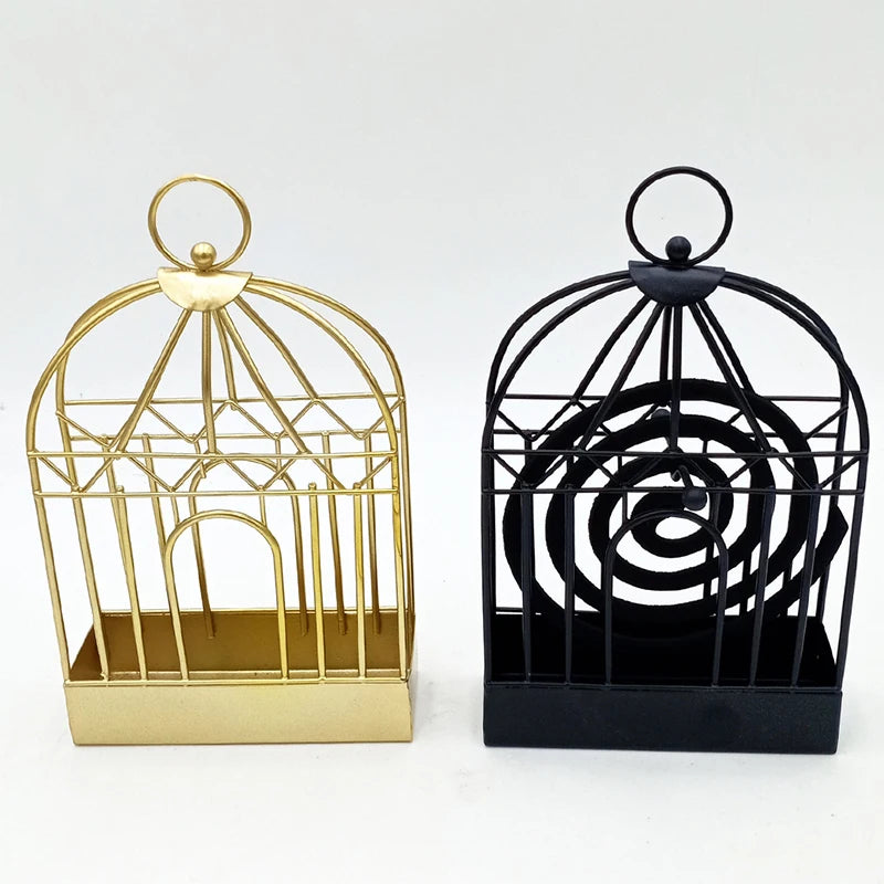 Nordic Iron Bird Mosquito Coil Holder & Incense Shelf Decor Incense Coil Holder Nixie