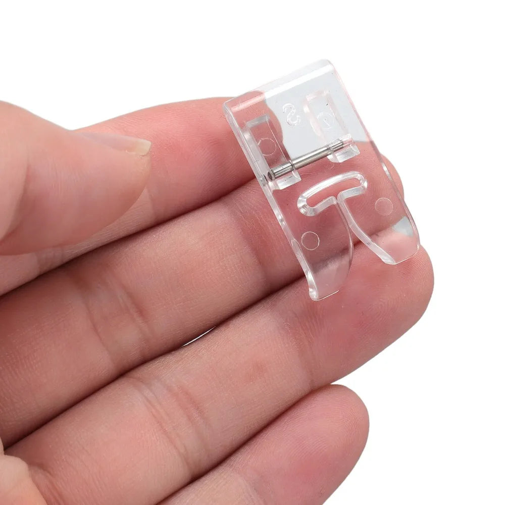 Universal Clear Presser Foot 7mm – Fits All Sewing Machines