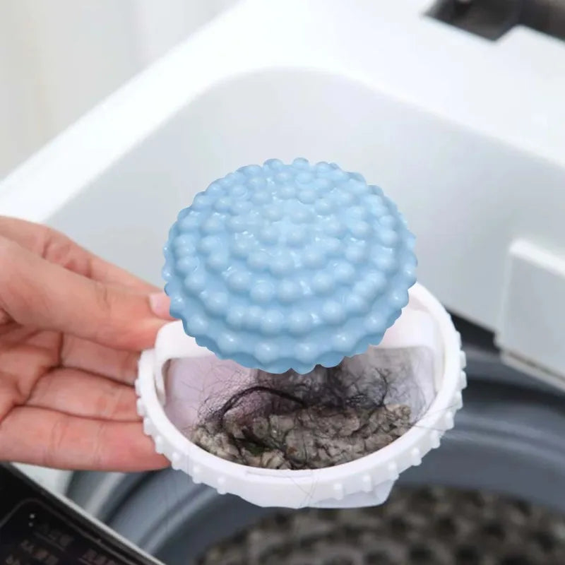 3-Pack Pet Hair Remover Floating Lint Mesh Bags – Washing Machine Lint Catcher Bag Nixie