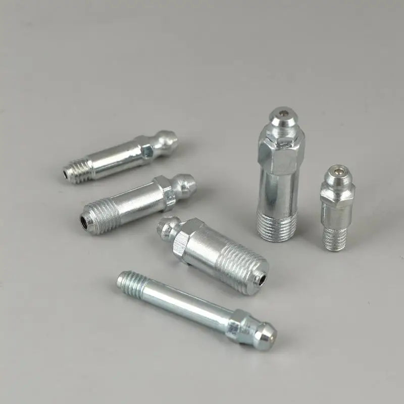 5Pcs Lengthened Zerk Grease Nipple Fittings M6 M8 M10 Metric Straight Grease Zerk Fittings Nixie