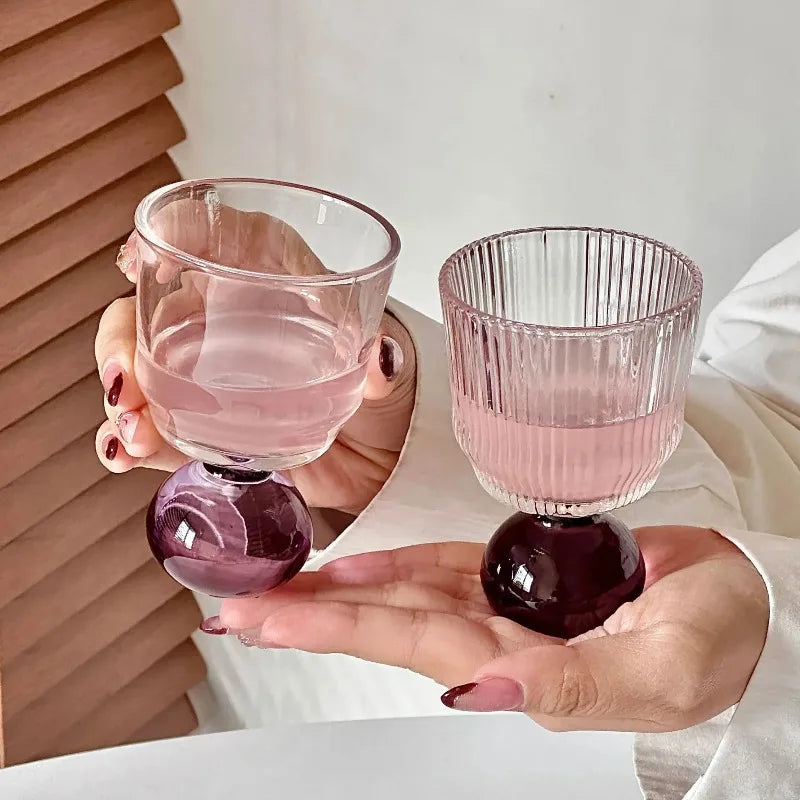 Nixie Ball Base Glass Cup – Mid-Century Whiskey & Cocktail Cocktail Glass Nixie