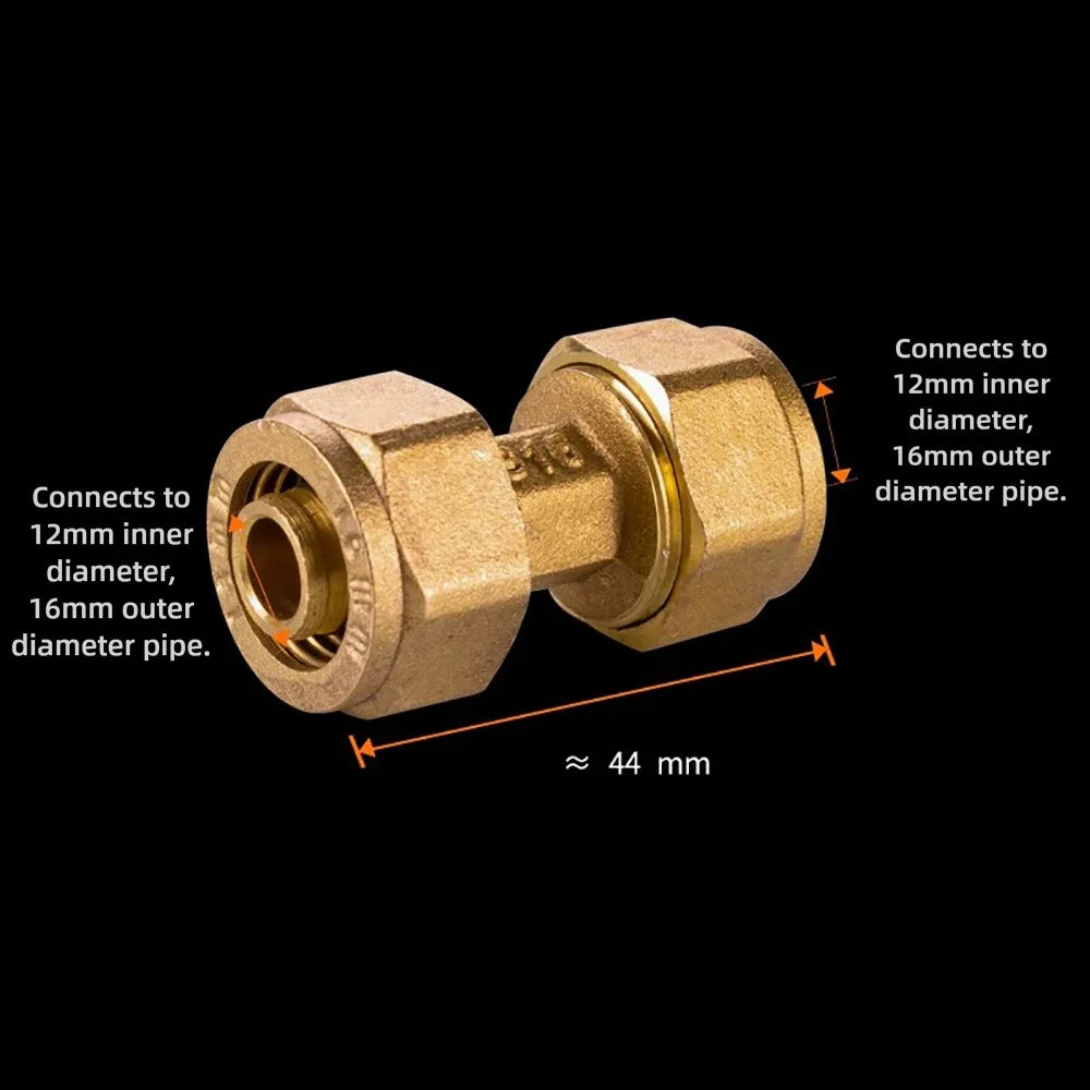 Brass Pipe Fitting Male/Female Thread Solar Water Heater 2/3 Way Brass Pipe Fitting Nixie 3
