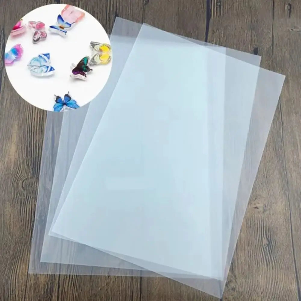10Pcs Shrink Plastic Sheets DIY Thermal Shrink Art Film Shrink Art Craft Sheets Nixie