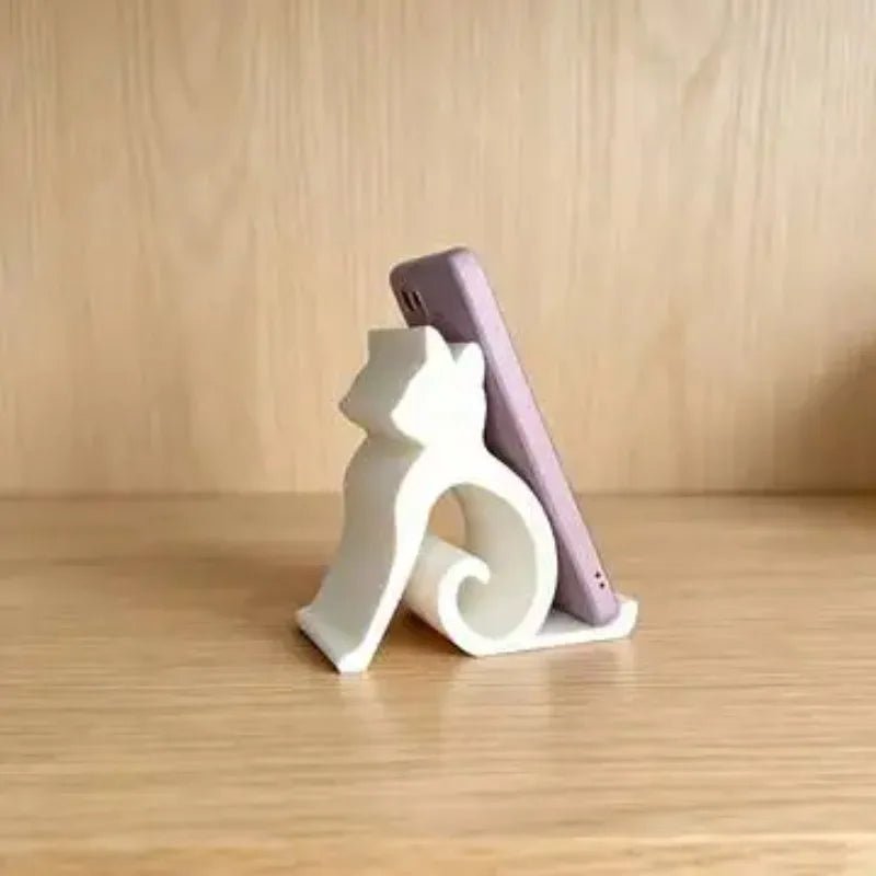 Cute Cat Phone Stand – Universal Holder for Phones & Tablets Phone Stand Nixie