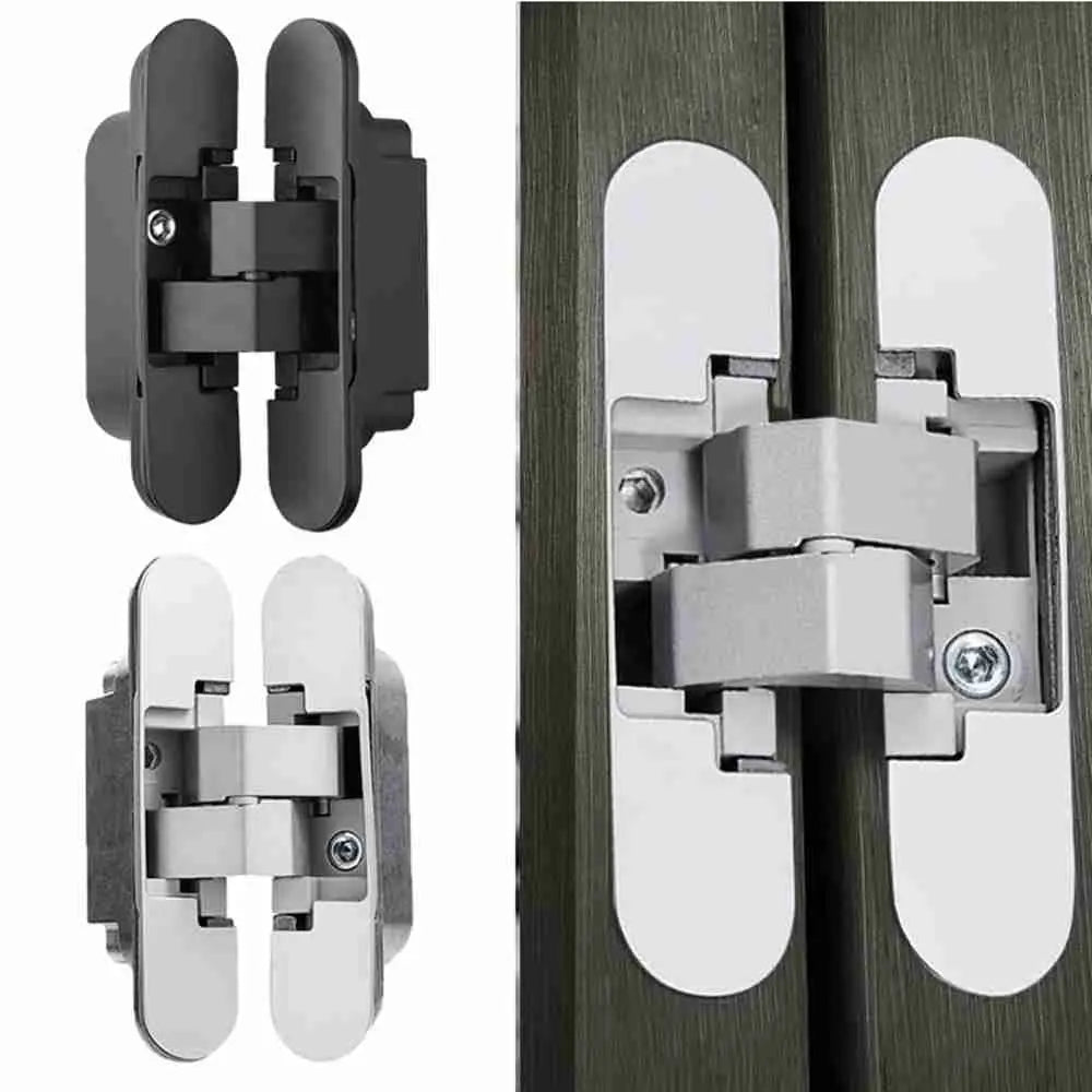 Hidden Cross Hinge – Concealed Folding Door Hinge Stainless Steel Concealed Door Hinge Nixie