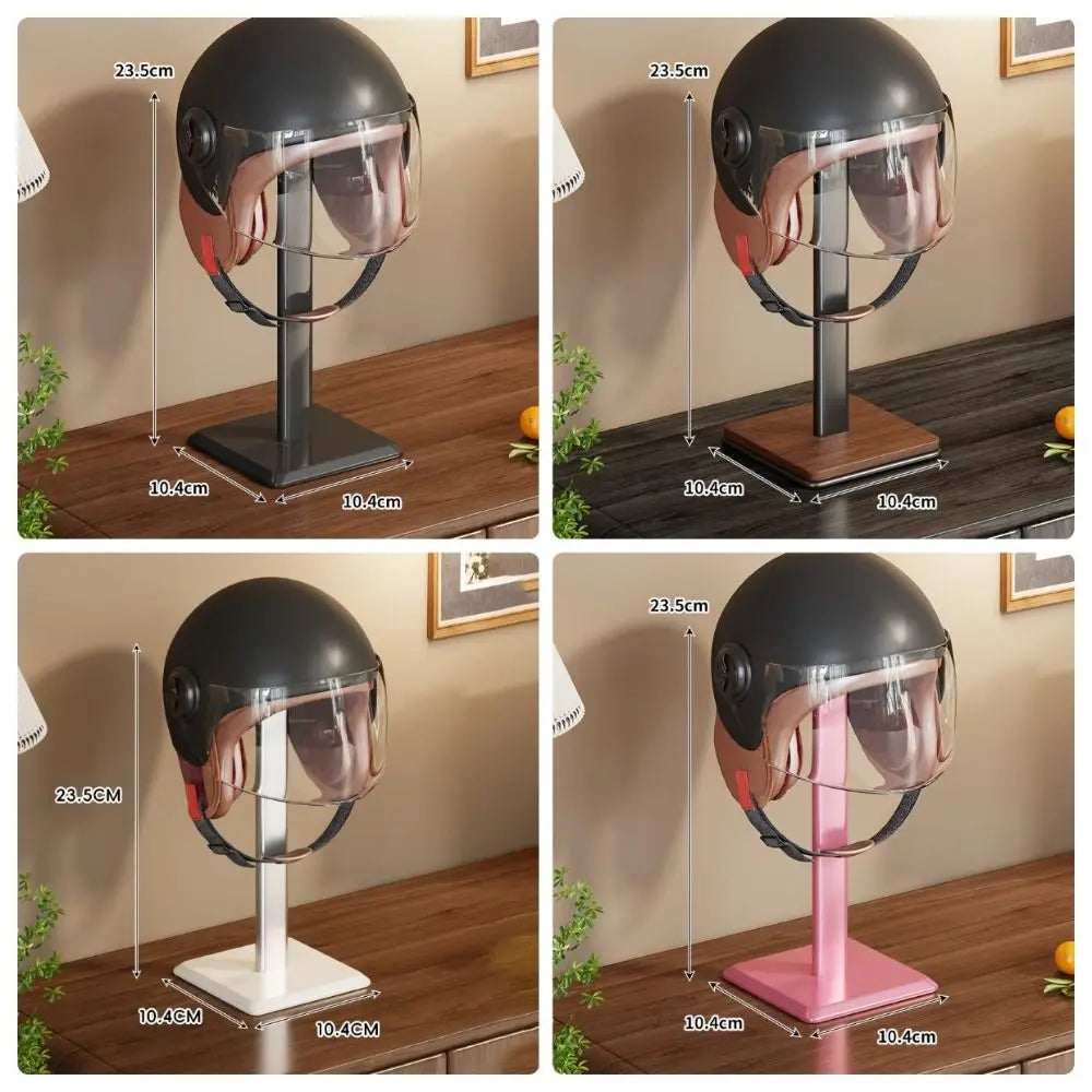 Multifunctional Helmet & Hat Display Stand | Desktop Storage Rack