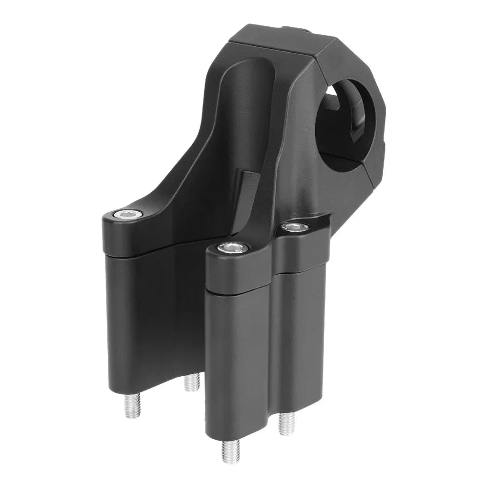 CNC Direct Mount Riser Stem – Sur Ron Light Bee-X & Talaria Handlebar Riser Stem Nixie black