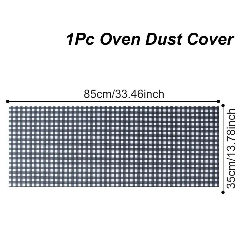 Microwave Oven Dust Cover 85x35cm – Waterproof & Oil-Proof Appliance Dust Cover Nixie A2