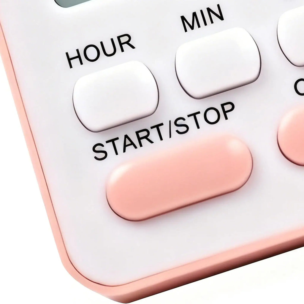 Digital Kitchen Timer Large Display 24-Hour Countdown Alarm