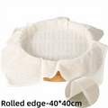 Reusable Cotton Cheesecloth Gauze Steamer Cloth | Grade 90 Kitchen Strainer Cloth Nixie Rolled edge-40-40cm